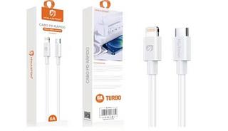 Cabo PD rapido 1M IPhone 12 6A IOS-TIPO