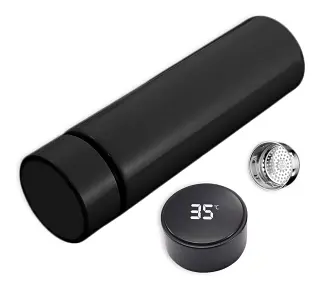 Garrafa que mostra a TEMPERATURA 500ml (SEM GARANTIA)