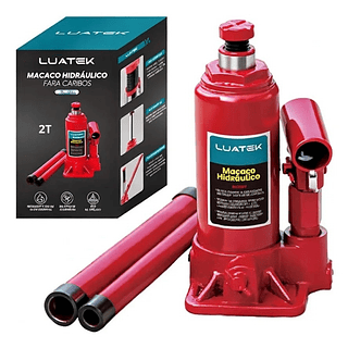 Macaco Hidraulico Tipo Garrafa 2 Toneladas