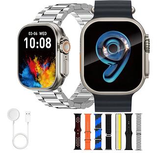 Smartwatch plus ultra cor da caixa com 7pulseira