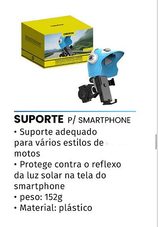Suporte capacete para celular moto bike veicular universal