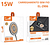 Carregador de celular por INDUÇÃO com fio 15w carregamento RAPIDO