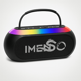 Caixa de Som IMENSO 16w com Led IPX5