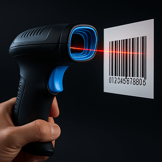 Escaner Código de Barras Sem Fio