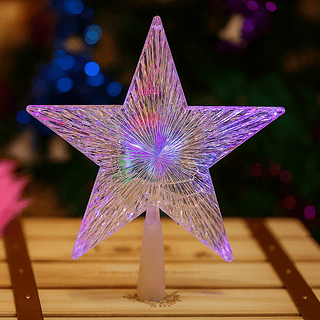 Estrela LED Topo de Árvore 15cm Altomex (MENOR)