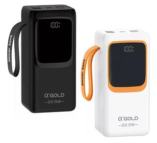 Carregador Power Bank 50.000mah Portátil Turbo Rápido 22.5w