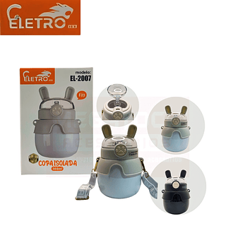 Garrafa coelhinho infantil COPA ISOLADA 500ML