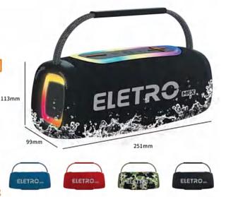 Caixa De Som Bluetooth 50W (Conecta na mesma caixa igual)