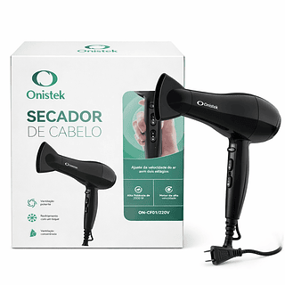 Secador de Cabelo Profissional 1600W 220V