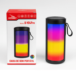 Caixa de som portátil RGB 5w