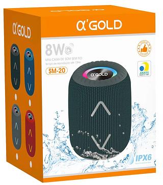 Caixa de som bluetooth prova D'agua