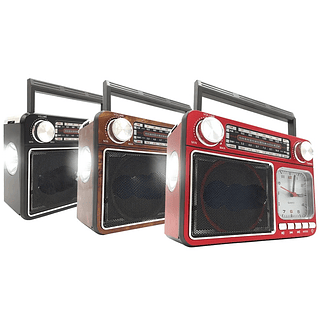 Radio Relogio Portatil Rp 04 Multi Band 2 Bivolt 110v/220v