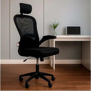 Cadeira Executiva Ergonômica com Apoio Cervical Ajustável