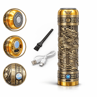 Mini Barbeador Elétrico Portátil Resistente A Agua