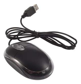 Mouse com fio simples barati