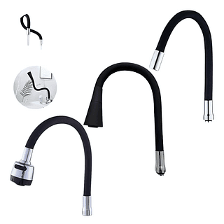 Extensão Torneira De Cozinha Gourmet Com Tubo 3 em 1 DIVERSAS CORES （1C-3）