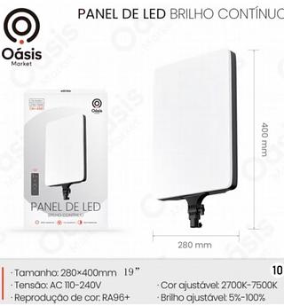 Ring Light 19 polegadas 40cm ENTRADA USB