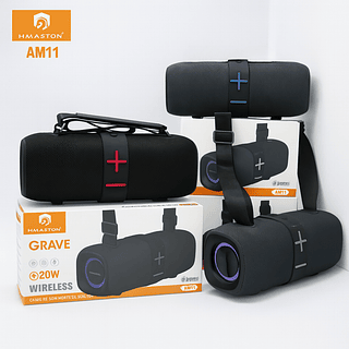 Caixa de Som Portátil Bluetooth 20W