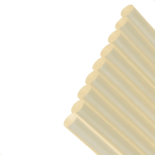 Kit Bastão de Cola Quente 7mm - 10 Peças