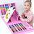 Super mega art set caneta kit 208pc
