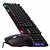 Kit Teclado E Mouse C/ Fio Rgb Gamer