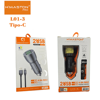 Fonte veicular com 2 USB 4.8A MAX