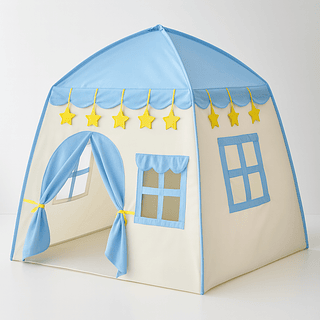 Barraca Cabana casa Infantil Dobrável (cores variadas)