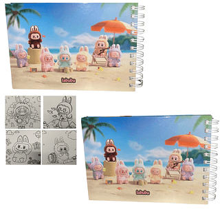 Caderno de Colorir LABUBU