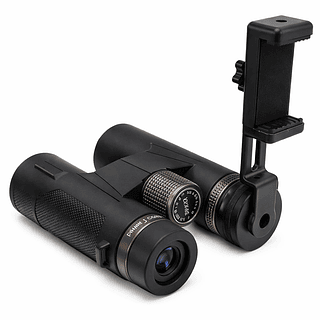 Binóculo Profissional Ampliação 12x amplo campo de visão + Acessórios