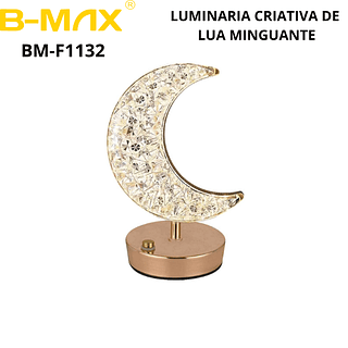 Luminaria criativa de LUA minguante