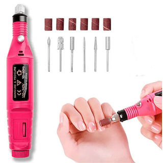 Lixadeira Elétrica Caneta Portátil Alongamento Unhas