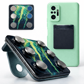 Suporte para Moto com 6 imãs Fixação Ultraforte