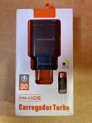 Carregador turbo USB-IOS H'MASTON 30W