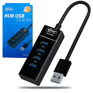 Hub USB 4 portas KNUP