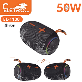 Caixa de som ELETRO com pareamento DUPLO