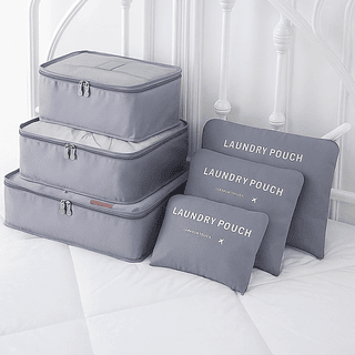 Kit 6 Bolsa Organizadoras De Bagagem/ Mala Viagem