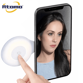 Luz de Preenchimento LED Magnética Dobrável Fotos e Gravação