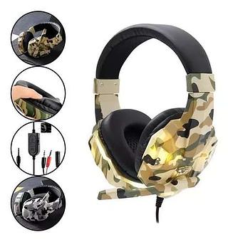 Headset gamer camuflado B-MAX (1Q-1)