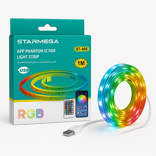 Fita led RGB flexível 1m