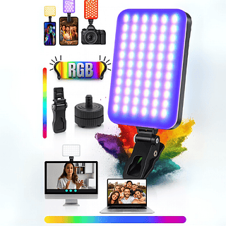 Mini Luz De Led Para Fotos/Vídeos Rgb (Ring light)