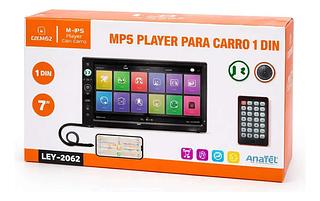 Multimidia Mp5 1 Din 7 Bluetooth Usb Lehmox Ley-2062